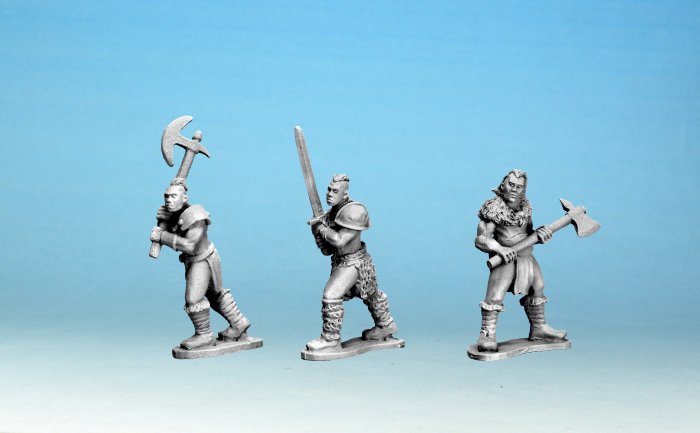 Half Orc Marauders with 2 Handed Weapons