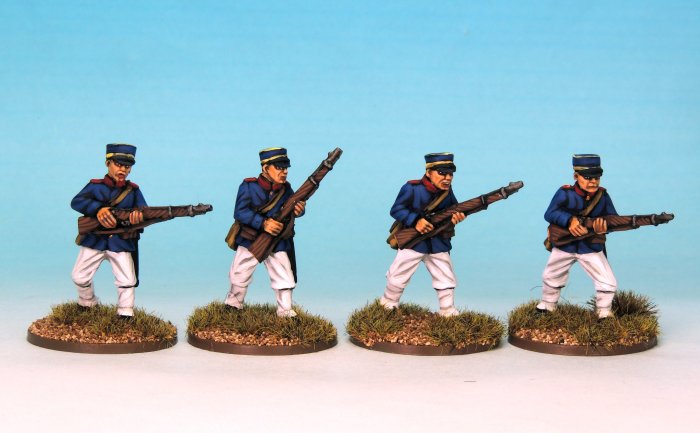 Japanese Infantry Advancing