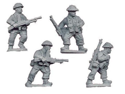 Late War British Bren Gun Teams