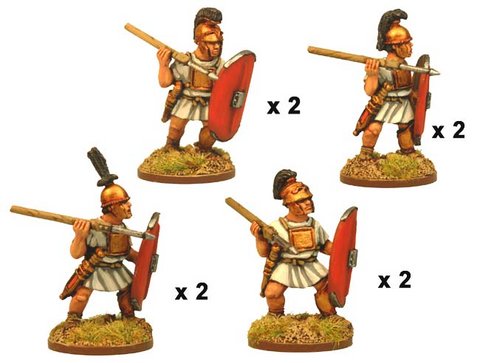 Republican Roman Hastati/Principes with Pilum