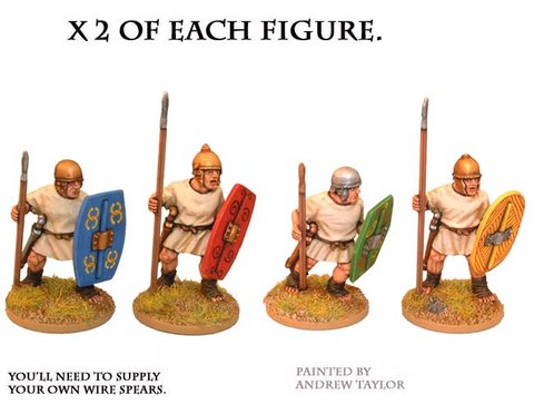 Roman Penal Legionaries with Spears