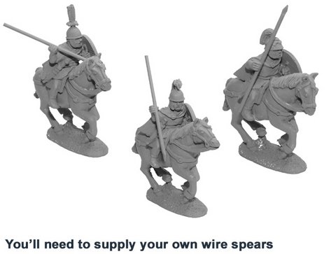 Unarmoured Roman Cavalry
