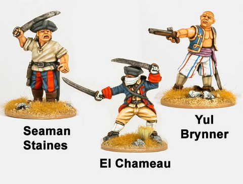 Sea Dogs - Yul Brinner, El Chameau, Seaman Staines