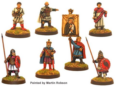 Byzantine Emperor and Retinue