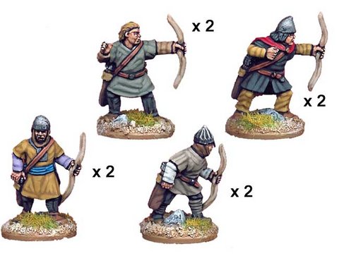 Unarmoured Spanish Archers