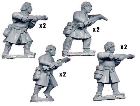 Unarmoured Spanish Crossbowmen