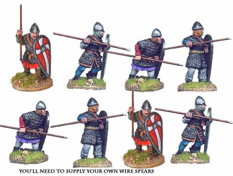 Norman Spearmen in Chainmail I