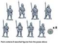 Photo of Saxon Warriors with Spears Upright (DAS009)
