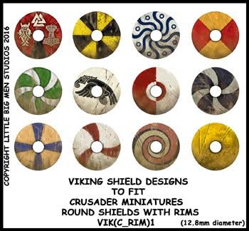 Viking Shield Transfers (rim1)