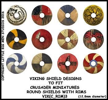 Viking Shield Transfers (rim3)