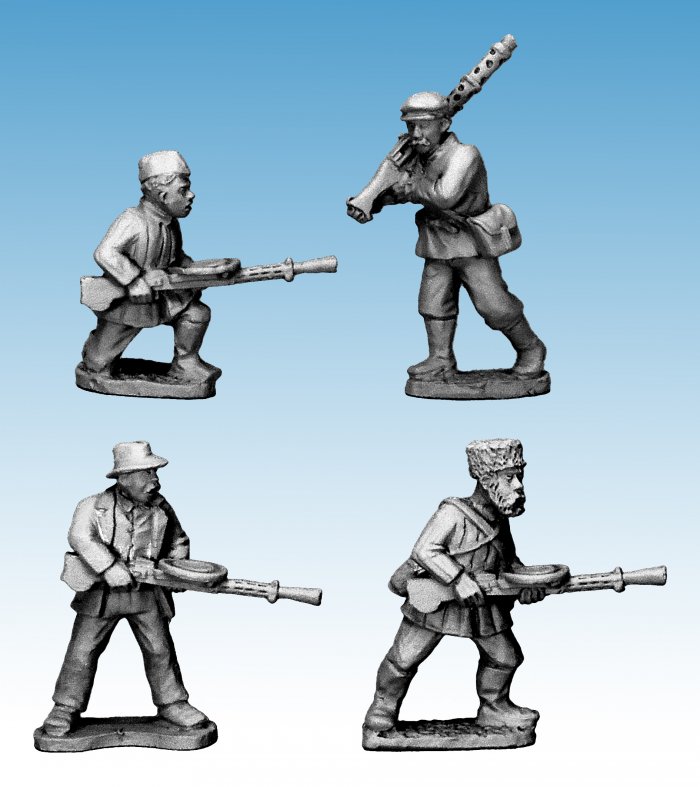 Partisans with Light Machine Guns