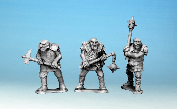 Ogres with 2 Handed Weapons