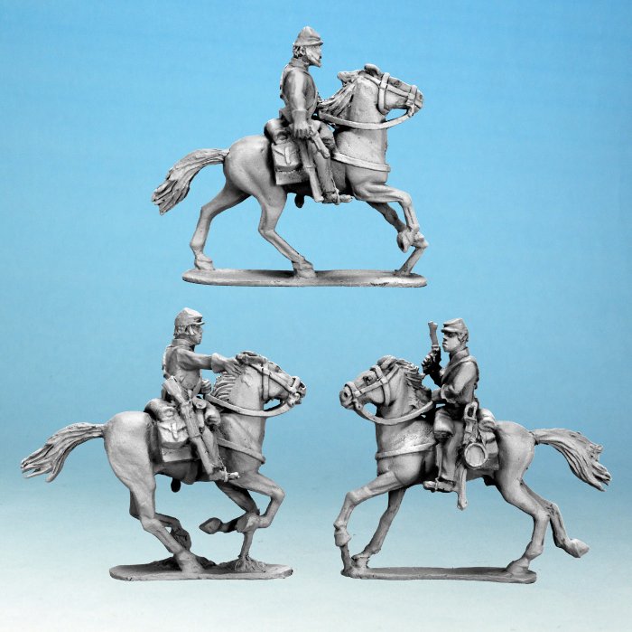ACW Cavalry Armed with Pistols (Kepis)