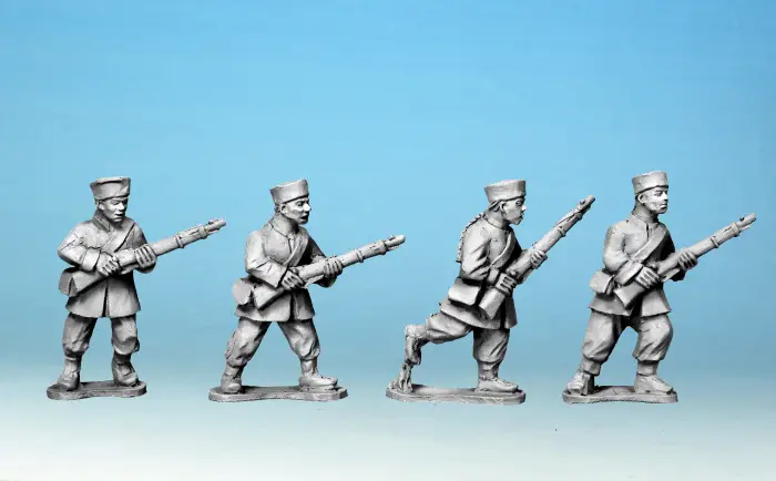 Imperial Chinese Rifles Advancing