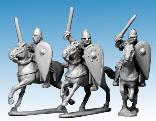 Norman Knights in Chainmail with Swords