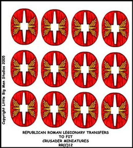 Republican Roman Shield Transfers