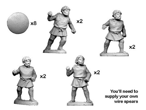Numidian Warriors with Spear/ Javelin