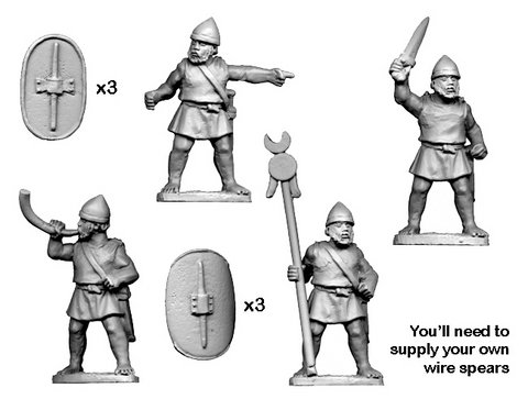 Numidian Command (For Legionaries and Trained Infantry)