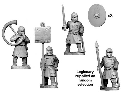 Late Roman Legionary Spearmen Command