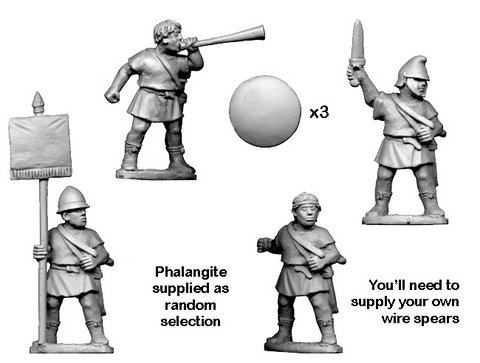 Unarmoured Phalangite Command