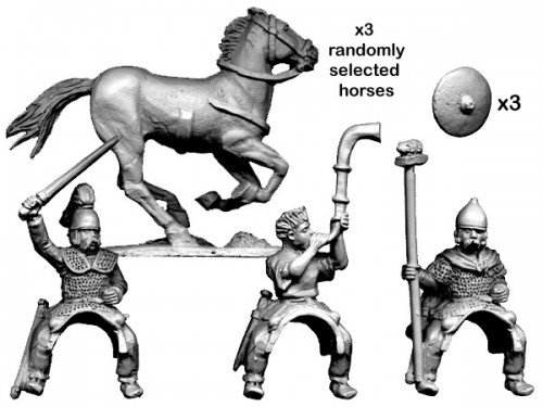 Ancient Celt Mounted Command