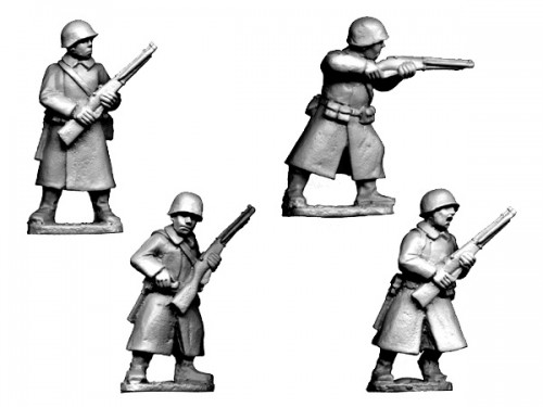 Russian Infantry in Greatcoats II