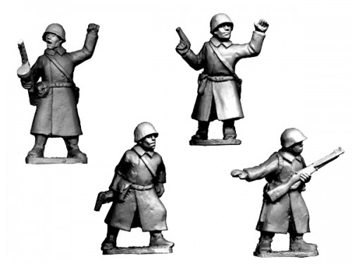 Russian Command in Greatcoats