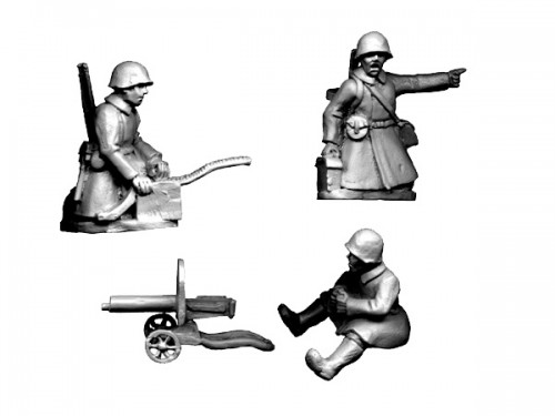 Russian HMG (Crew in Greatcoats)