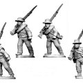 Photo of ACW Infantry in Shirt and Hat Marching (ACW031)