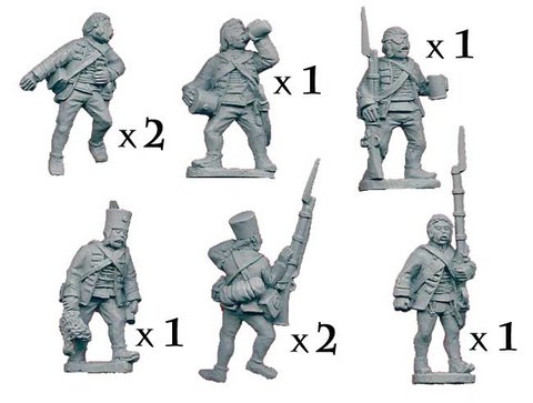 Austrian Grenz Characters and Casualties