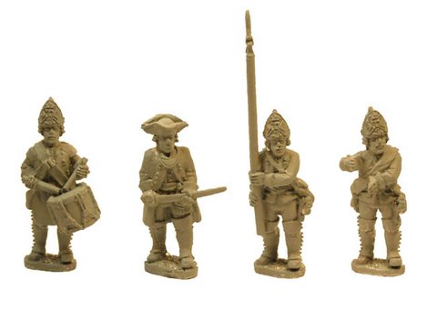 Prussian Fusiliers Lapels & Swedish Cuffs Command