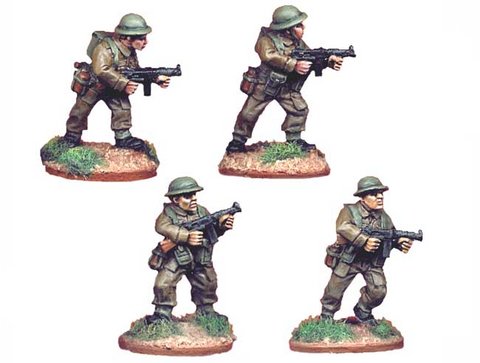 British Infantry with Thompson SMGs 