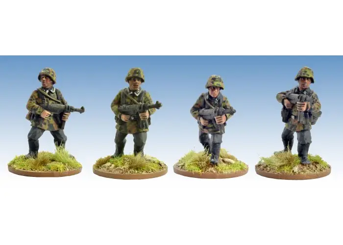 German Schützen with SMG