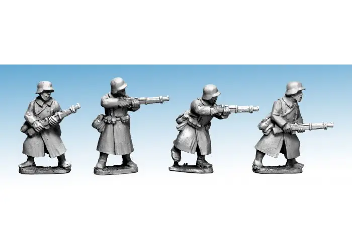 German Infantry in Greatcoats II (Riflemen)