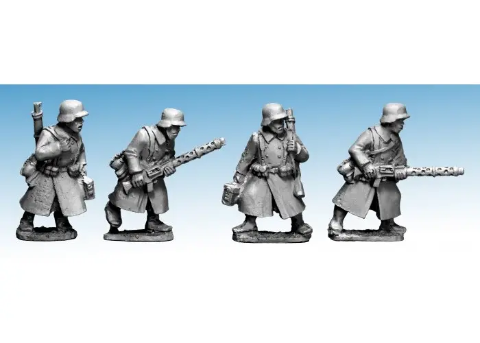 German Infantry in Greatcoats (LMG Teams)