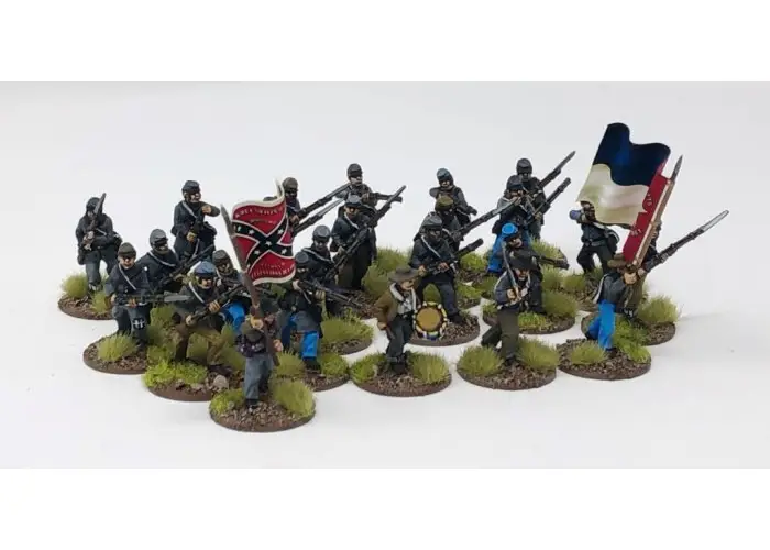 Confederate Regiment  (24 figures)