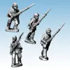Photo of ACW Infantry in Jacket and Kepi Advancing/ Charging (ACW012)