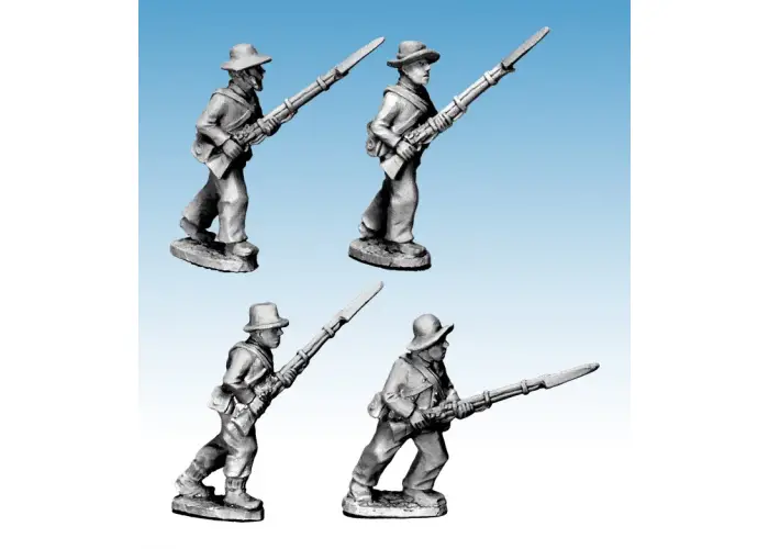 ACW Infantry Shirt & Hat Adv./ Charging
