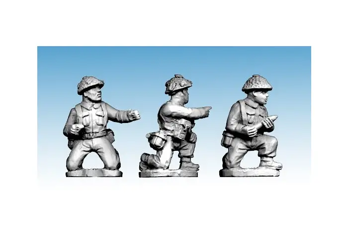 Late War British Artillery Crew