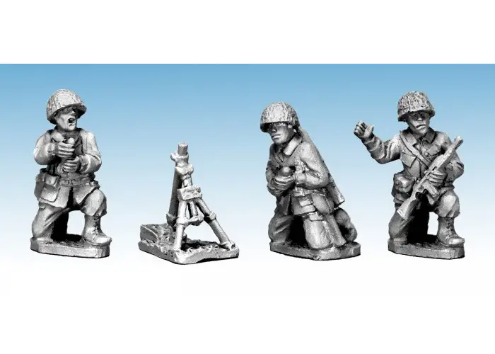 US Airborne 60mm Mortar Team