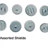 Photo of Spanish Round Shields (approx 40 per pack) (DAE100)