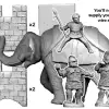 Photo of Elephant & 3 crew (ANC012)