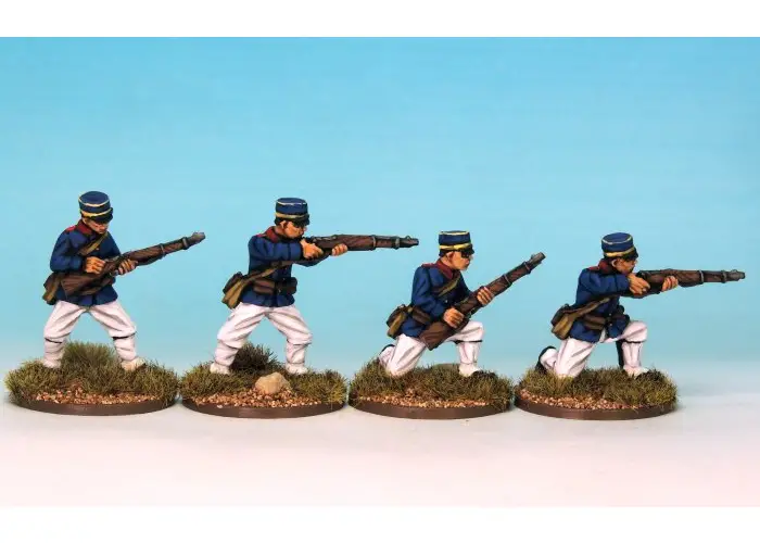 Japanese Infantry firing/loading