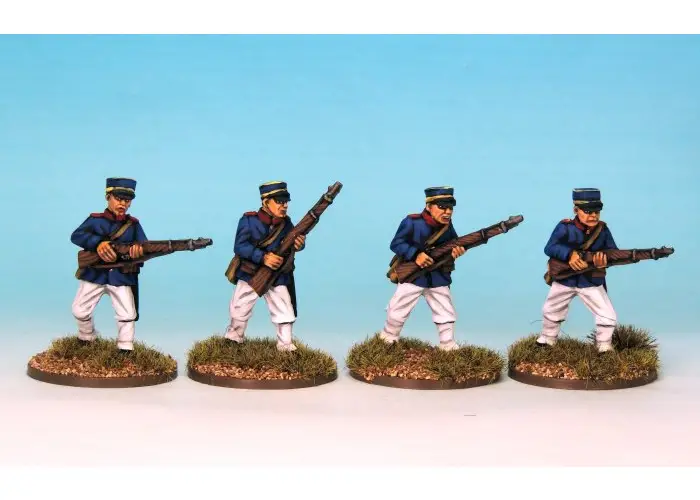 Japanese Infantry Advancing
