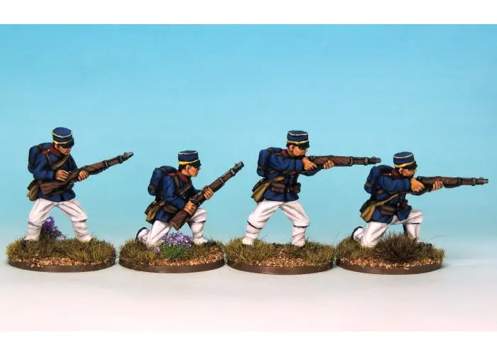 Japanese Infantry firing/loading full kit