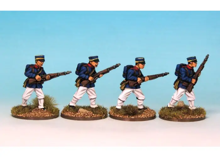 Japanese Infantry Advancing in full kit