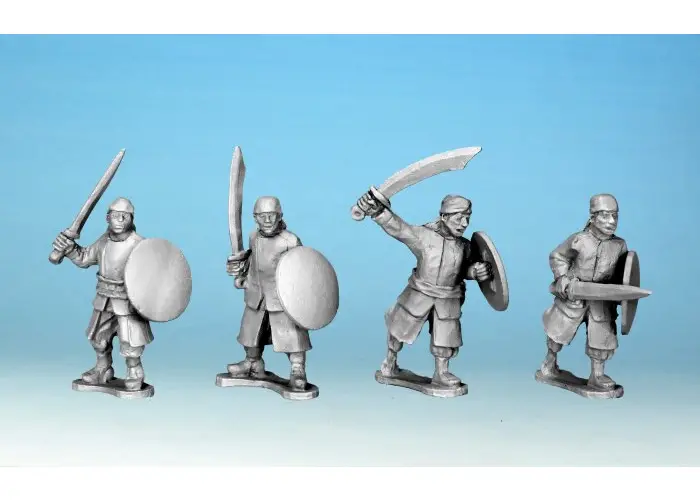 Kansu Braves with Sword & Shield