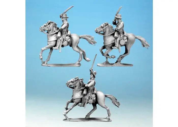 ACW Cavalry Armed with Swords (Slouch Hats)