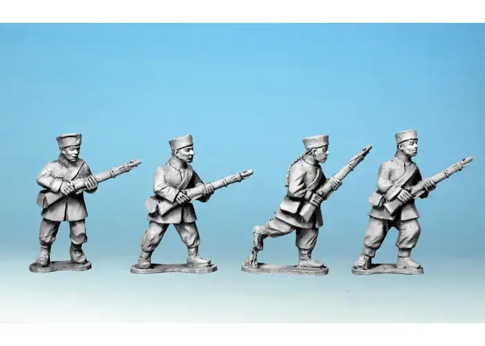 Imperial Chinese Rifles Advancing