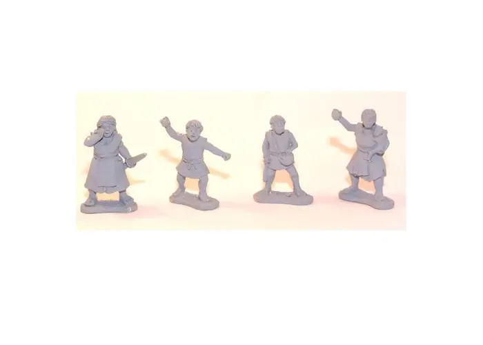 Skirmishing Women & Children